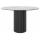  Стол DikLine AKR120 Керамика глянец Ostra Bianco/подстолье черное/опоры черные (2 уп.), фото 1 