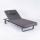  Шезлонг КОСТА С на колесах, каркас карбон, матрас антрацит (с подушкой), фото 1 