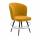  Стул DikLine 348 поворотный P08/L07 горчица, ножки черные, фото 1 