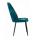  Стул DikLine 327 поворотный M19 бирюза, ножки черные, фото 2 