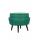  Пуф Pearl Adorn Green V2 на черных ножках, фото 2 