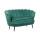  Дизайнерский диван Pearl Double Green V2 на черных ножках, фото 2 