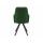  Стул DikLine 293 поворотный BL10 зеленый, ножки черные, фото 4 