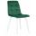 Стул обеденный DOBRIN CHILLY, Темно-зеленый Holland 30, основание белое, фото 1 