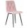  Стул обеденный DOBRIN CHILLY ROMBO, Розовый Simple 03, основание черное, фото 1 