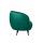  Мягкое кресло Small Benee Green V2 на черных ножках, фото 3 