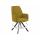  Стул DikLine 293 поворотный BL08 горчица, ножки черные, фото 1 