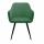  Стул DikLine 277 поворотный NS Pine зеленый, ножки черные, фото 2 