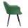  Стул DikLine 277 поворотный NS Pine зеленый, ножки черные, фото 4 