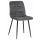  Стул обеденный DOBRIN ALEX, черные матовые ножки, темно-серый велюр (V108-91), фото 1 