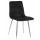  Стул обеденный DOBRIN ALEX, хром ножки, черный велюр (V108-77),, фото 1 
