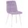  Стул обеденный DOBRIN ALEX, белые ножки, фиолетовый велюр (V108-49), фото 1 