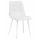  Стул обеденный DOBRIN ALEX, белые ножки, белая экокожа (P-02), фото 1 