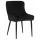  Стул обеденный DOBRIN RICHARD, черные матовые ножки, черный велюр (V108-77), фото 1 