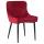  Стул обеденный DOBRIN RICHARD, черные матовые ножки, бордовый велюр (V108-85), фото 1 