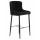  Стул барный DOBRIN CHRISTIAN'75, черные ножки, черный велюр (V108-77), фото 1 