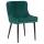  Стул обеденный DOBRIN RICHARD, черные матовые ножки, зелёный велюр (V108-64), фото 1 