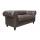  Диван из коричневой кожи Chesterfield Brown Leather 2S, фото 2 