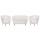  Комплект кресел и дивана ракушка Pearl Double Beige, фото 1 