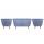  Комплект кресел и дивана ракушка Pearl Double Blue, фото 3 