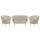  Комплект кресел и дивана ракушка Pearl Double Taupe, фото 1 