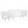  Комплект кресел и дивана ракушка Pearl Double White Boucle, фото 2 