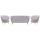  Комплект кресел и дивана ракушка Pearl Triple Grey, фото 1 