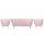  Комплект кресел и дивана ракушка Pearl Triple Pink V2, фото 3 