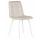  Стул обеденный DOBRIN CHILLY, Кремовый Holland 05, основание белое, фото 1 