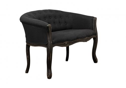  Двухместный дизайнерский диван Kandy Double Black Old, фото 2 