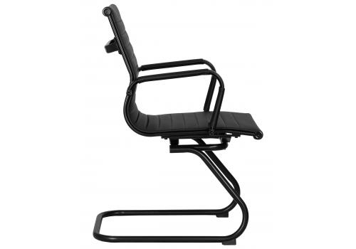  Офисное кресло для посетителей DOBRIN CODY BLACK, чёрный, фото 3 