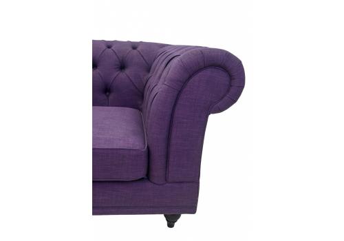  Фиолетовый диван из льна Neylan purple, фото 3 