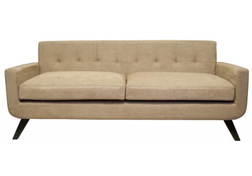  Коричневый велюровый диван Uter, фото 1 