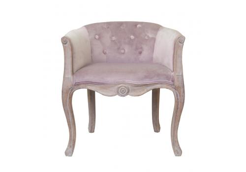  Низкое кресло Kandy pink velvet, фото 1 