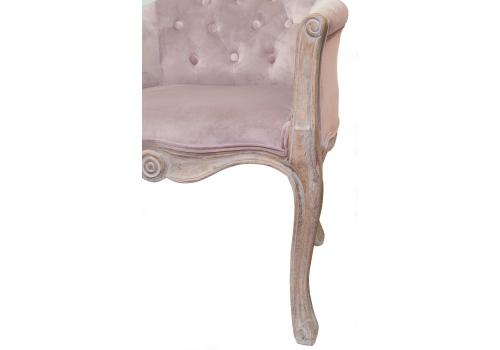  Низкое кресло Kandy pink velvet, фото 5 