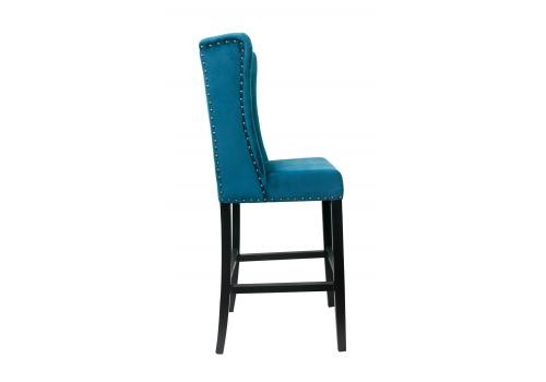  Барный стул Skipton blue velvet, фото 2 