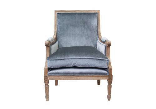  Кресло Coolman grey velvet, фото 1 