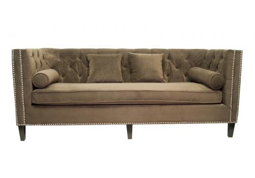  Трехместный коричневый диван Martin, фото 1 
