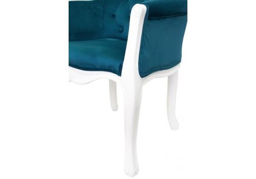  Низкое кресло Kandy blue+white, фото 5 