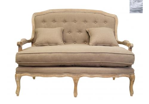  Двухместный серый диван Yareli brown, фото 1 
