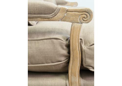  Двухместный серый диван Yareli brown, фото 3 
