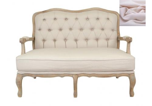  Двухместный розовый диван Yareli, фото 1 