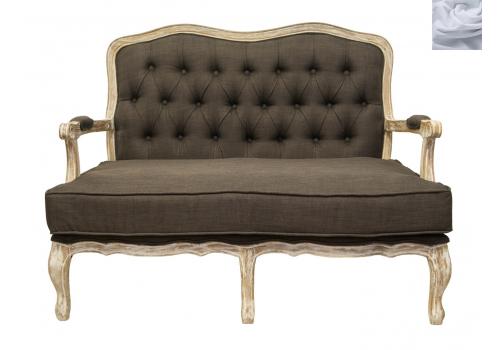  Двухместный серый диван Yareli brown v2, фото 1 