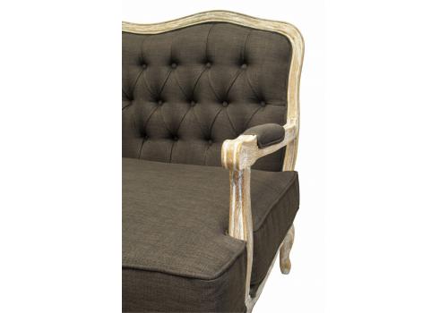  Двухместный серый диван Yareli brown v2, фото 4 