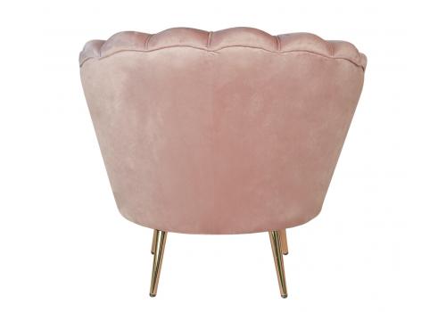  Дизайнерское кресло ракушка  розовое Pearl pink, фото 4 