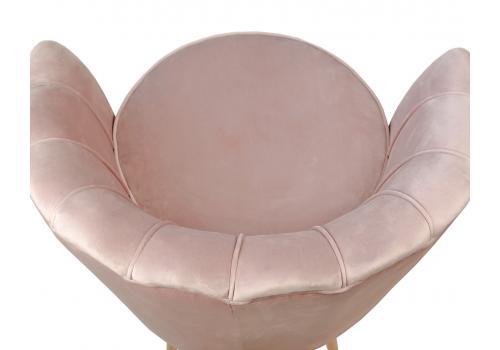  Дизайнерское кресло ракушка  розовое Pearl pink, фото 5 