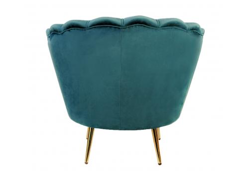  Дизайнерское кресло ракушка Pearl marine Сине-зеленый, фото 5 