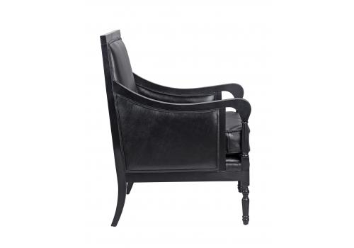  Кресло Colin black leather, фото 3 