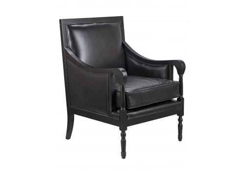  Кресло Colin black leather, фото 2 