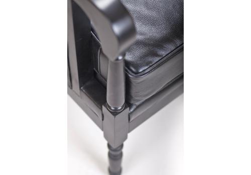  Кресло Colin black leather, фото 5 